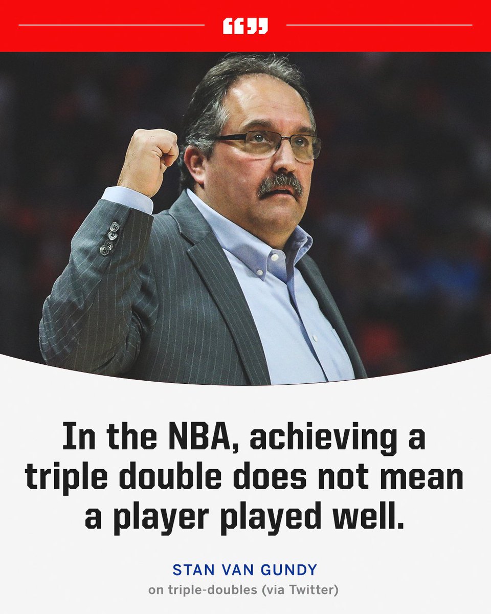 SportsCenter's tweet image. Agree or disagree with Stan Van Gundy? 🤔