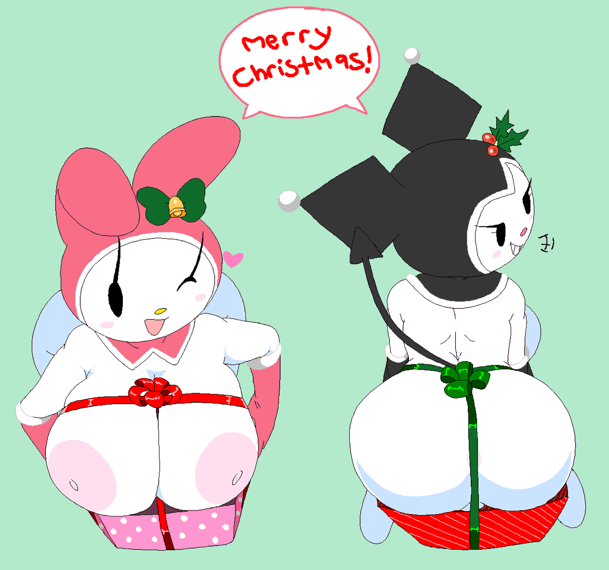 💝: 𝘞𝘦 𝘩𝘰𝘱𝘦 𝘵𝘩𝘢𝘵 𝘺𝘰𝘶'𝘳𝘦 𝘩𝘢𝘷𝘪𝘯𝘨 𝘢 𝘸𝘰𝘯𝘥𝘦𝘳𝘧𝘶𝘭 𝘤𝘩𝘳𝘪𝘴𝘵𝘮𝘢𝘴 𝘣𝘳𝘦𝘢𝘬!

💜: 𝘠𝘦𝘢𝘩, 𝘺𝘦𝘢𝘩, 𝘔𝘦𝘳𝘳𝘺 𝘊𝘩𝘳𝘪𝘴𝘵𝘮𝘢𝘴. 𝘞𝘩𝘦𝘯 𝘢𝘳𝘦 𝘸𝘦 𝘨𝘦𝘵𝘵𝘪𝘯𝘨 𝘰𝘶𝘳 𝘨𝘪𝘧𝘵𝘴 𝘧𝘳𝘰𝘮 𝘺𝘰𝘶 𝘱𝘦𝘳𝘷𝘴?~

✒; @/CassetteDream