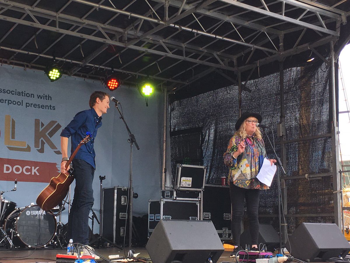 RIP Janice Long - Such wonderful memories of meeting her <a href="/FolkOnTheDock/">Folk On The Dock</a> - So supportive &amp; had so much time for unsigned artists. Will be greatly missed x