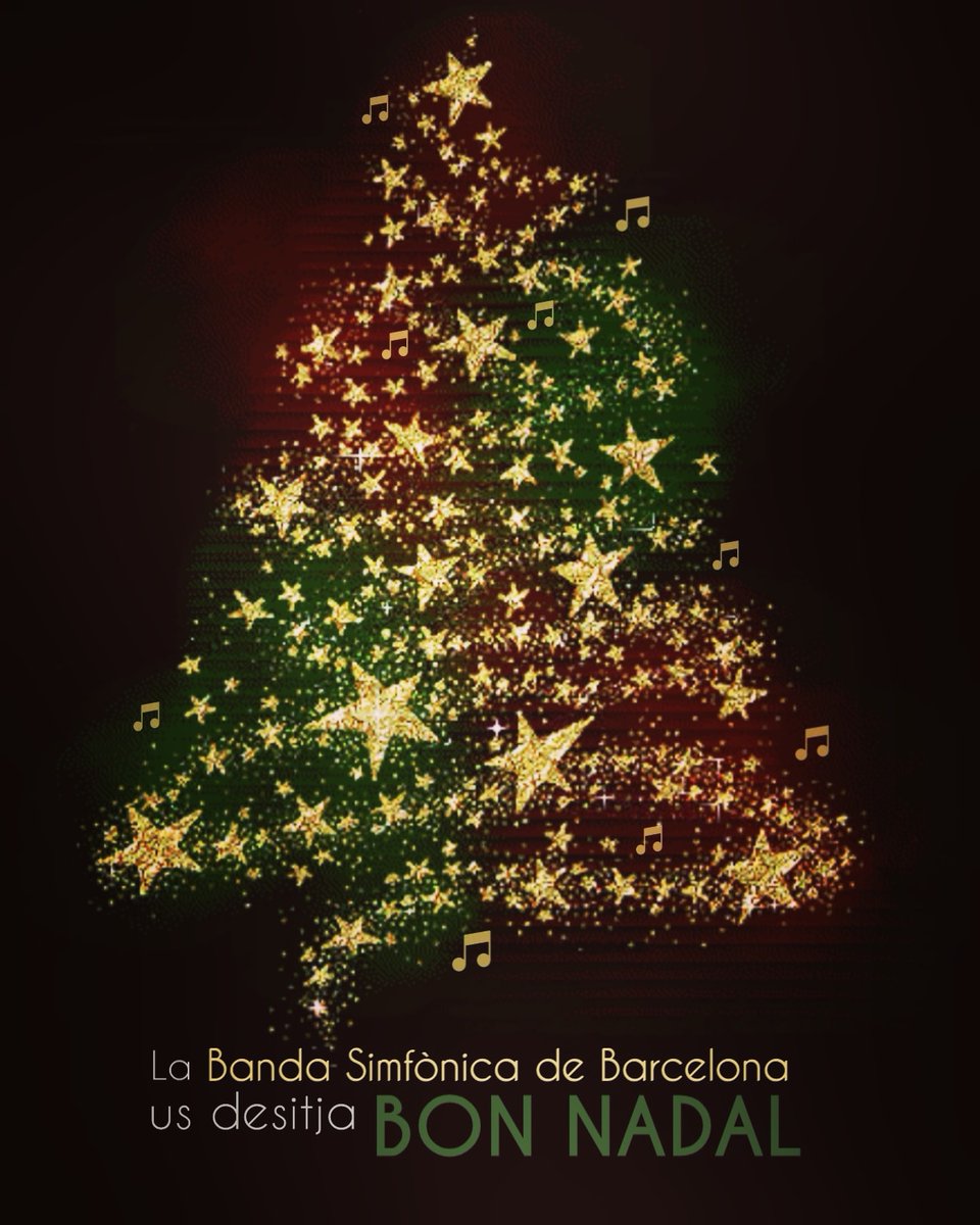 amandreuenca's tweet photo. L'Associació Musical Andreuenca i la seva Banda Simfònica de BCN us desitgen MOLT BONES FESTES i millor 2022. Que la Música us acompanyi!!!! https://t.co/1U8pOmWJ4E
