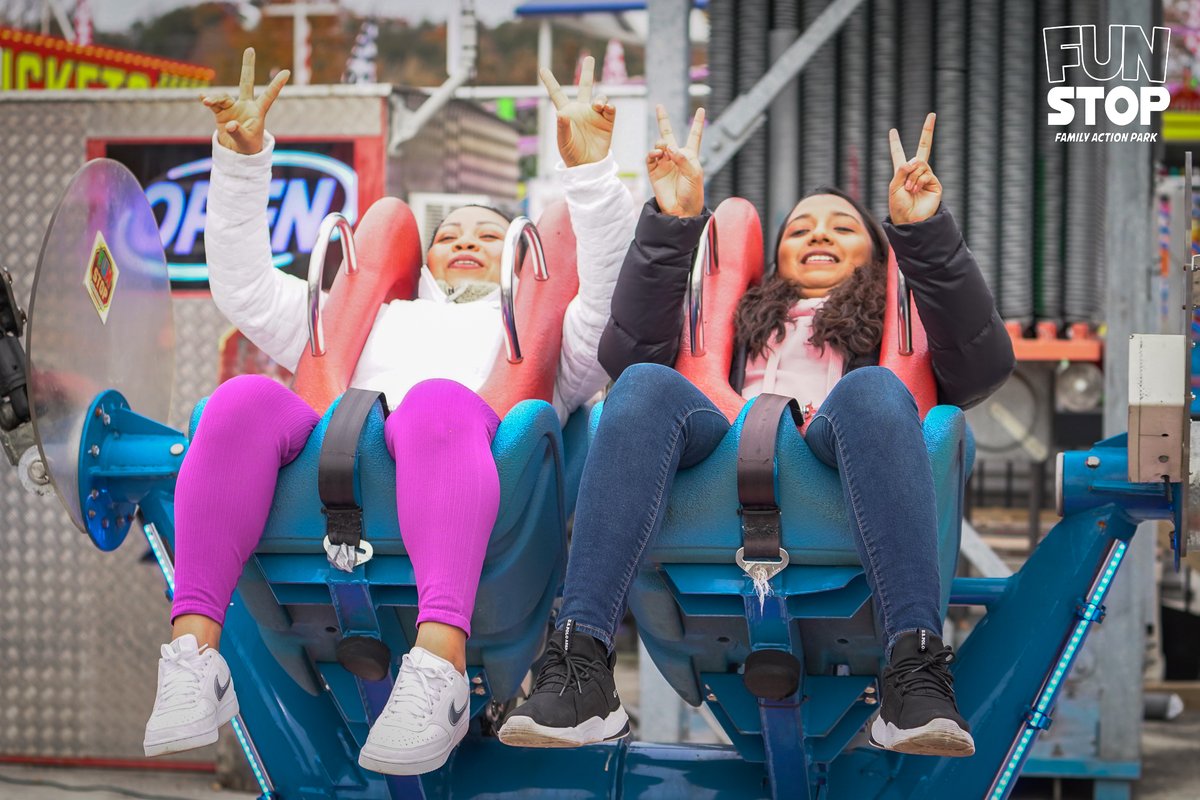 FunStopTN's tweet image. Slingshot vibes for the weekend!

Prices &amp;amp; Deals: funstoptn.com⠀
Open Daily 10am

Winter hours may vary, please call: (865) 429-4639

#funstop #family #action #park #gokarts #kidrides #skyscraper #slingshot #zipline #pigeonforge #vacation #smokymountains