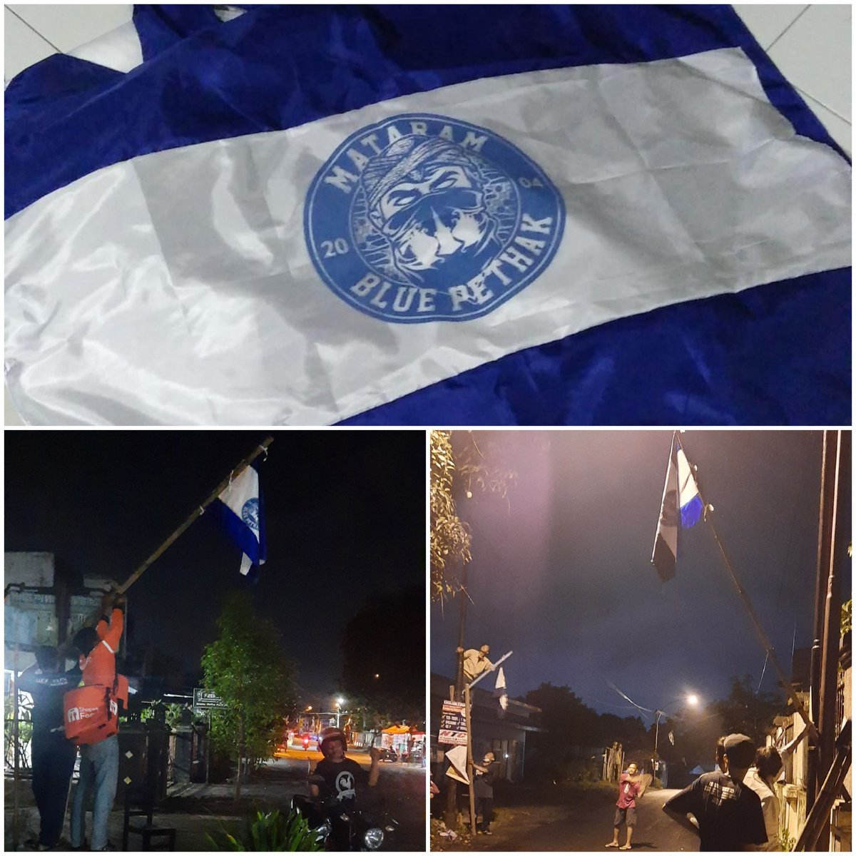 Jalan Balirejo Ngiwo Nengen Full Biru 🇭🇳 
#BIRUKANDIY