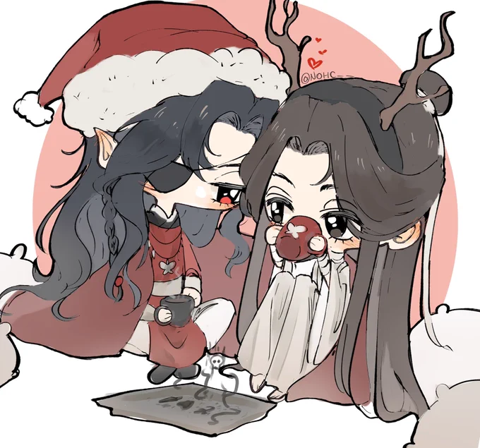 Merry Christmas from mxtx couples ❤️🎄
#MDZS #TGCF #svsss 