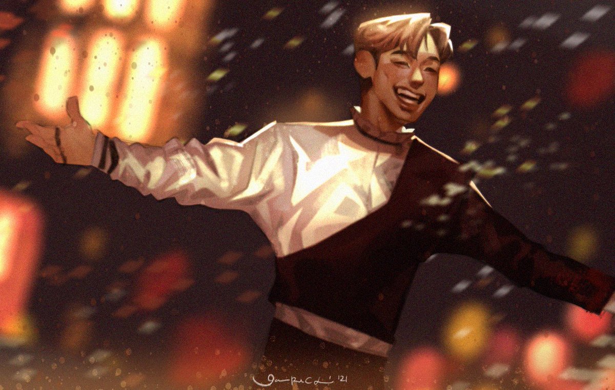 IEberuru's tweet photo. ✨THIS IS THE GREATEST SHOW ✨
My first Live Stream on twitchhhh!!! WAHHHH thank you for watchinggg!!! 

P.S I forgot to save my stream wahahahahaha (I need to learn twitch streams wahahahah EPIC FAIL) anyways, Good night, everyone!!! 

#Straykidsfanart #Bangchan https://t.co/B0wXNFg57p