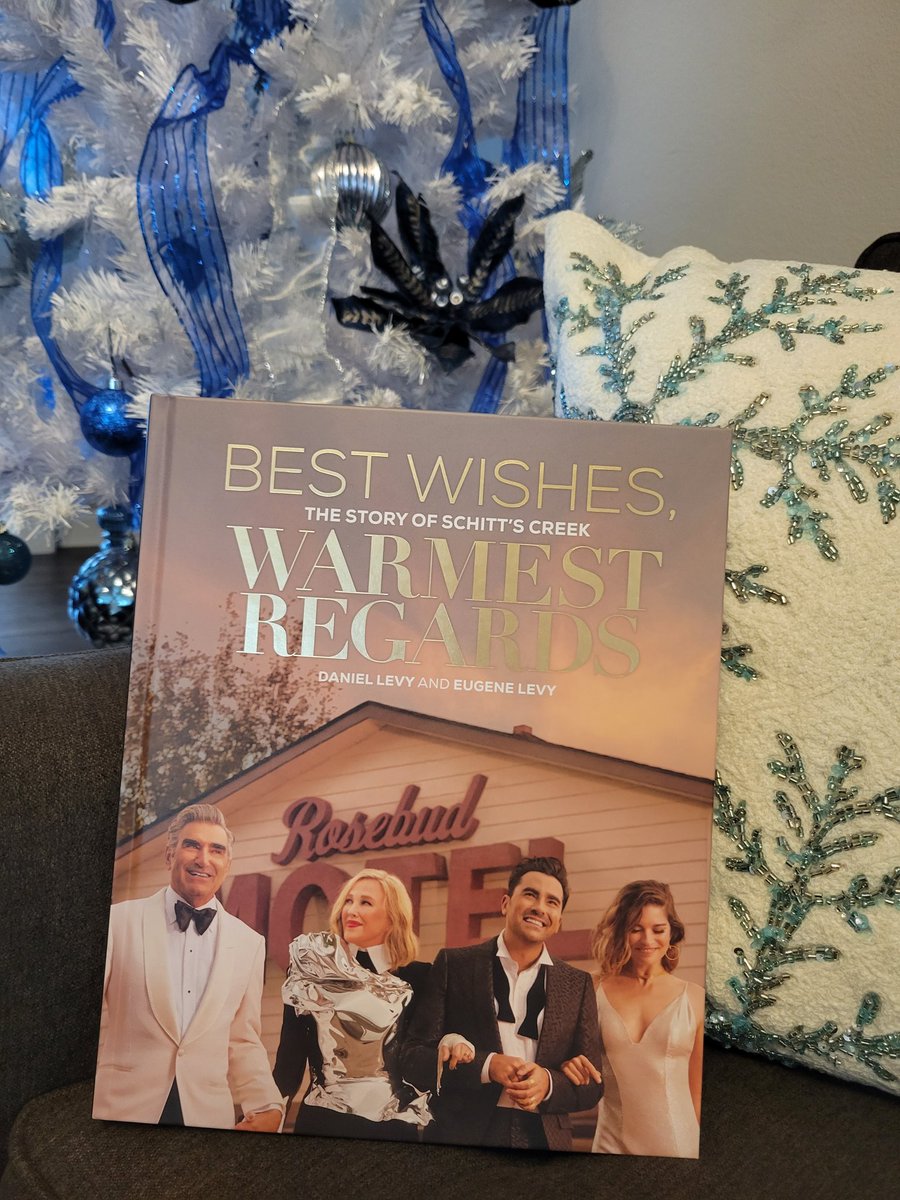 How do my fur babies always know the perfect Christmas 🎁 for me? TY Roby and Hank! Can't wait to dig in to this treasure. <a href="/SchittsCreek/">Schitt's Creek</a> this will live on our coffee table for a long time!