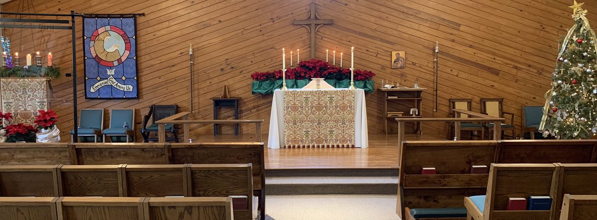 StJohnsMurrayKY's tweet photo. First Sunday after Christmas #Episcopal at St. John’s Murray, Ky. https://t.co/vNgQUMV5ko