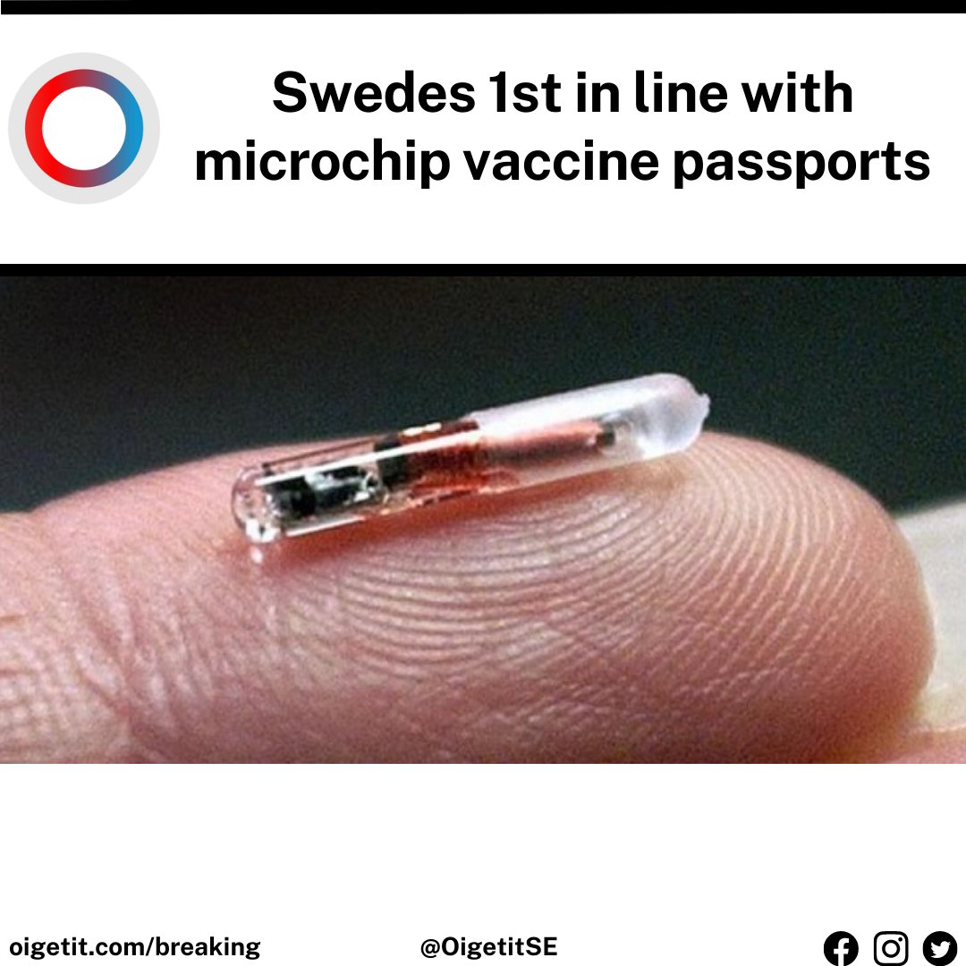 OigetitSE's tweet photo. A columnist at The Federalist is warning Americans about the work in Sweden to implant microchips in people. #Implant #MircoChip #COVID19 #OigetitSE
MOSTLY REAL
Reliability: 62%
https://t.co/3SfVGodEIJ https://t.co/MV9gMj33JD