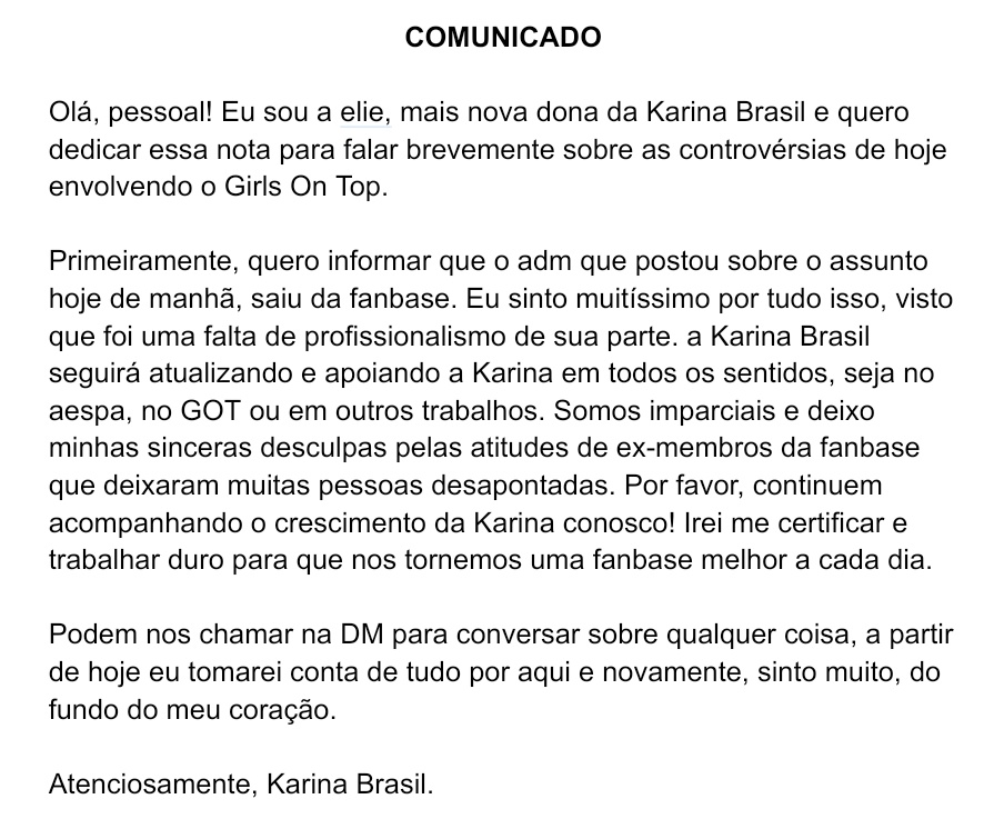 Karina Brasil tweet media