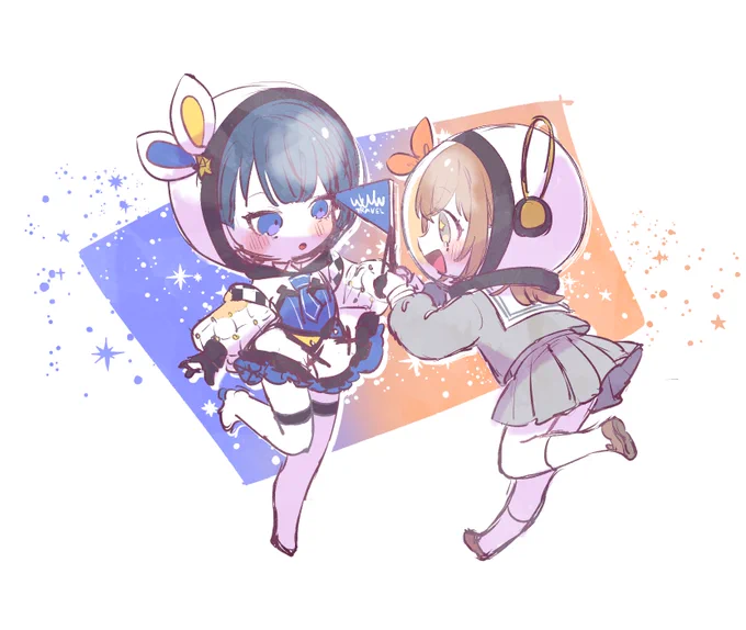 ワールドワイドワンダーな遥ちゃんとみのりちゃん🌟 