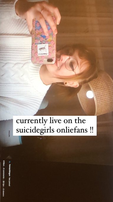 Live on @SuicideGirls right now!!! https://t.co/6udat1teAS<a class="tags" href="/tag/suicidegirls">@suicidegirls</a>