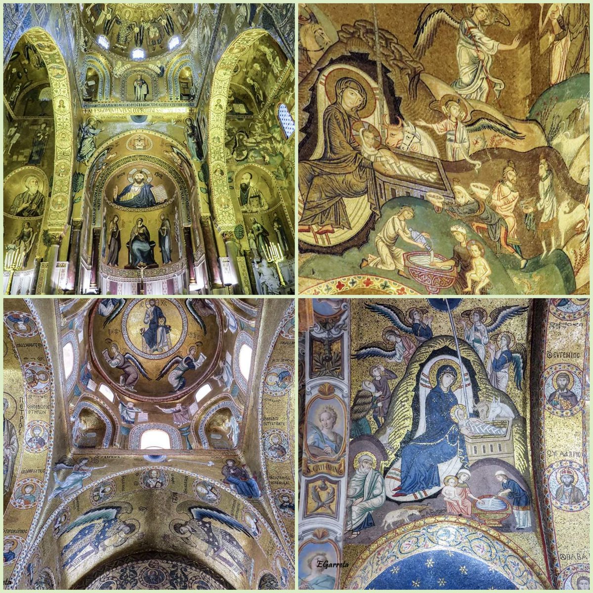 La Natività nella Chiesa della Martorana e nella Cappella Palatina di Palermo, #Sicilia #Italia Anche un'immagine di ciascuna delle due chiese. #photography #arte Maurely Barbero González <a href="/Marzena99557145/">Marzena</a>
<a href="/gigliola_betto/">BELLAISOLANA</a>