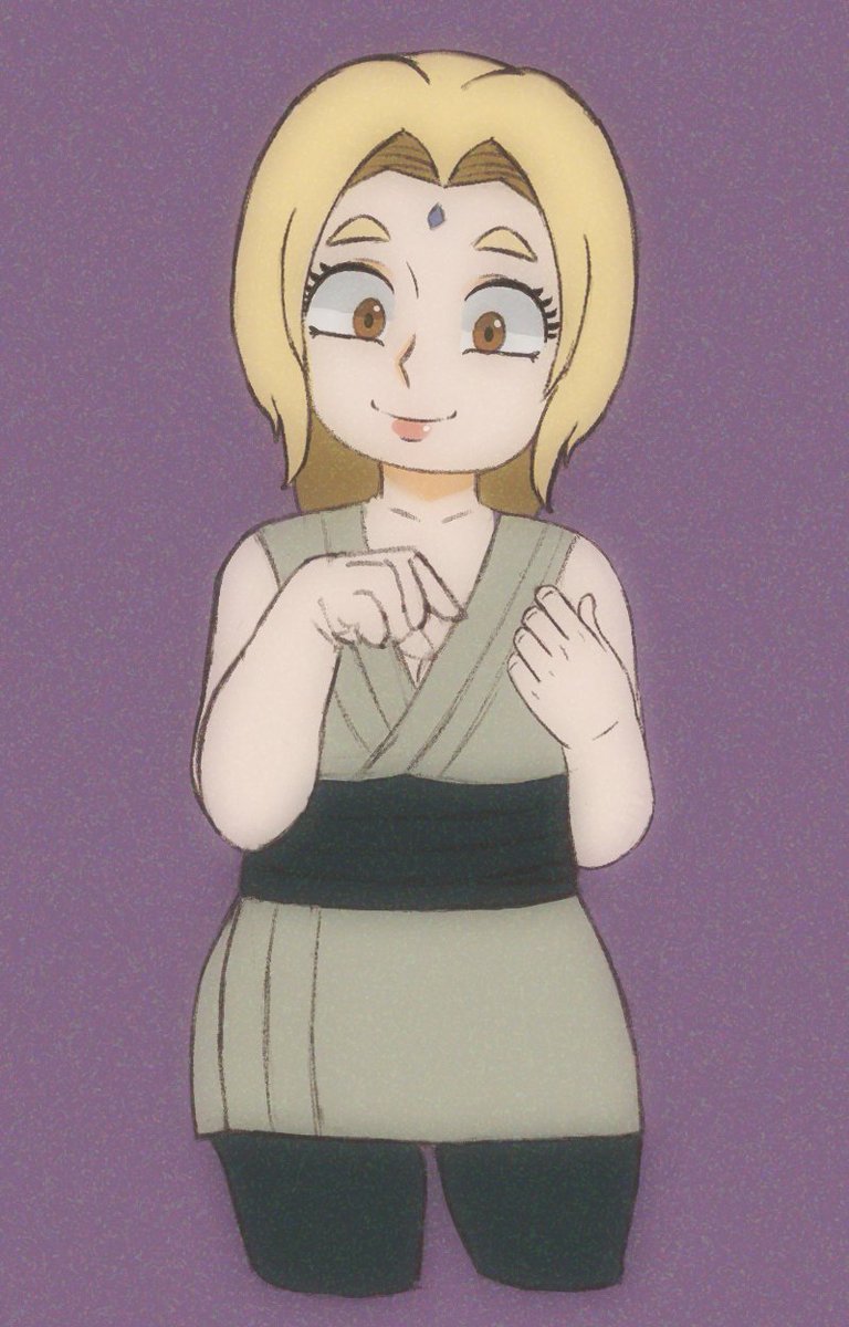 WynnetheWitch's tweet photo. Retro Tsunade ~ https://t.co/rLkp3yqyud