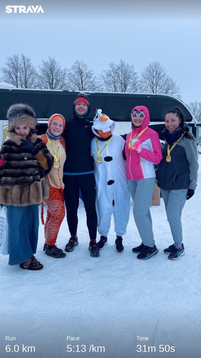 zelarky's tweet photo. Сегодня принял участие в дружеском забеге от #PushkinRun. Это был самый холодный забег в моей жизни: -17, а ощущается как -25. Спасибо за организацию. https://t.co/JPNOKxNAVU