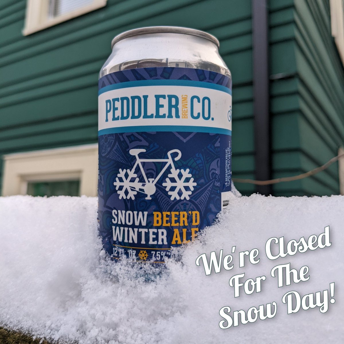 ❄️ Happy Snow Day! ❄️
We are closed for our staff's safety and enjoyment.