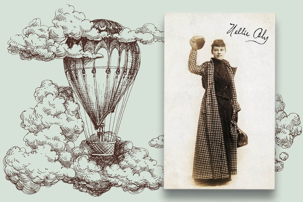 back_the_BBC's tweet photo. #AbigailFix in #AroundtheWorldin80days is based on real life journalist Nellie Bly. Inspired by the Jules Verne book, she made the trip herself in a record breaking 72 days 🌍⛴️🚂🎈 https://t.co/j0RjlNXat8