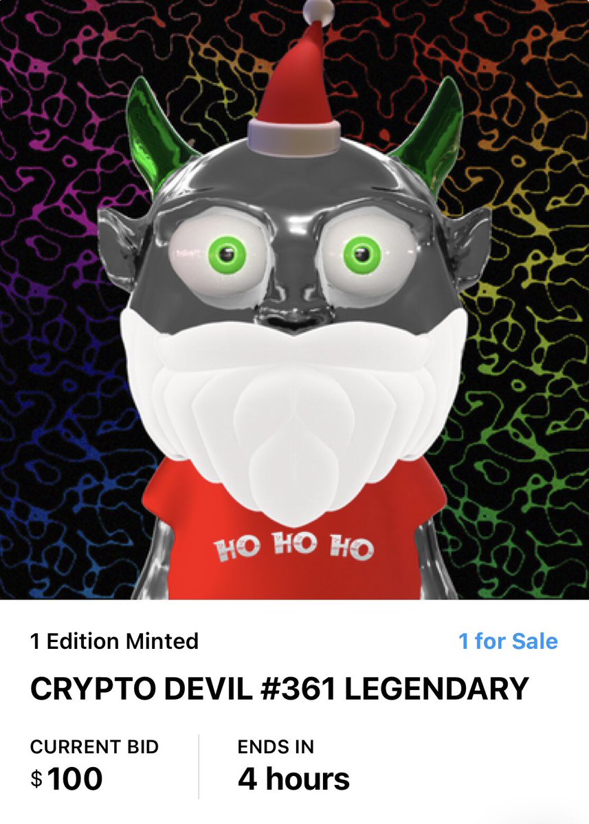 sickolabs's tweet photo. Auction ending in 4H 🤪🙏🏻
@cryptocomnft #FFTB #CRO #nft #auction #NFTCommunity 
https://t.co/6NypVKHTE2 https://t.co/XylUFeHy42