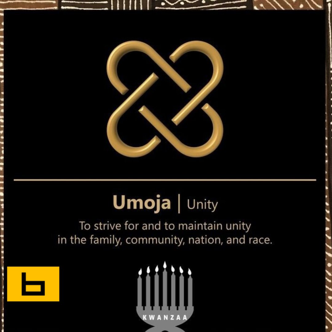 BA6Eorg's tweet photo. Happy Kwanzaa! How will you be celebrating Umoja today and in the new year?

BA6E: Working to create a sustainable economic engine that helps to strengthen the infrastructure of our communities. https://t.co/Qz0ksiePIt