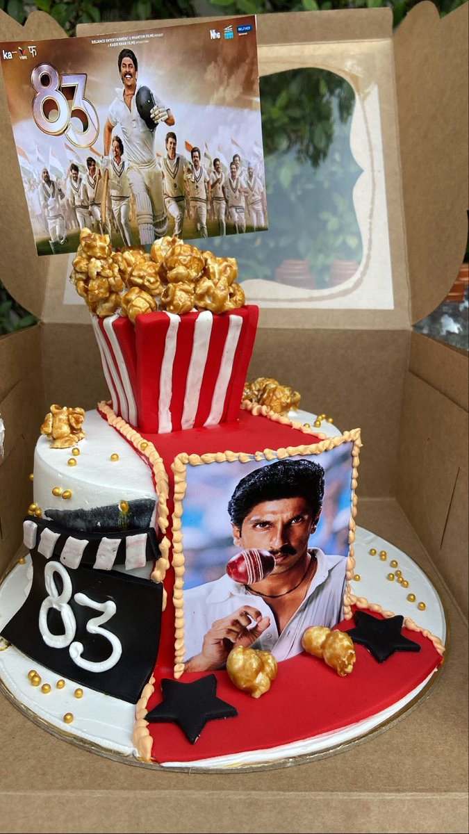 Let’s celebrate you <a href="/RanveerOfficial/">Ranveer Singh</a> for the hard work you have put in <a href="/83thefilm/">83</a> !! For bringing India’s incredible historic event in such a beautiful cinematic experience ❤️😍🏏.