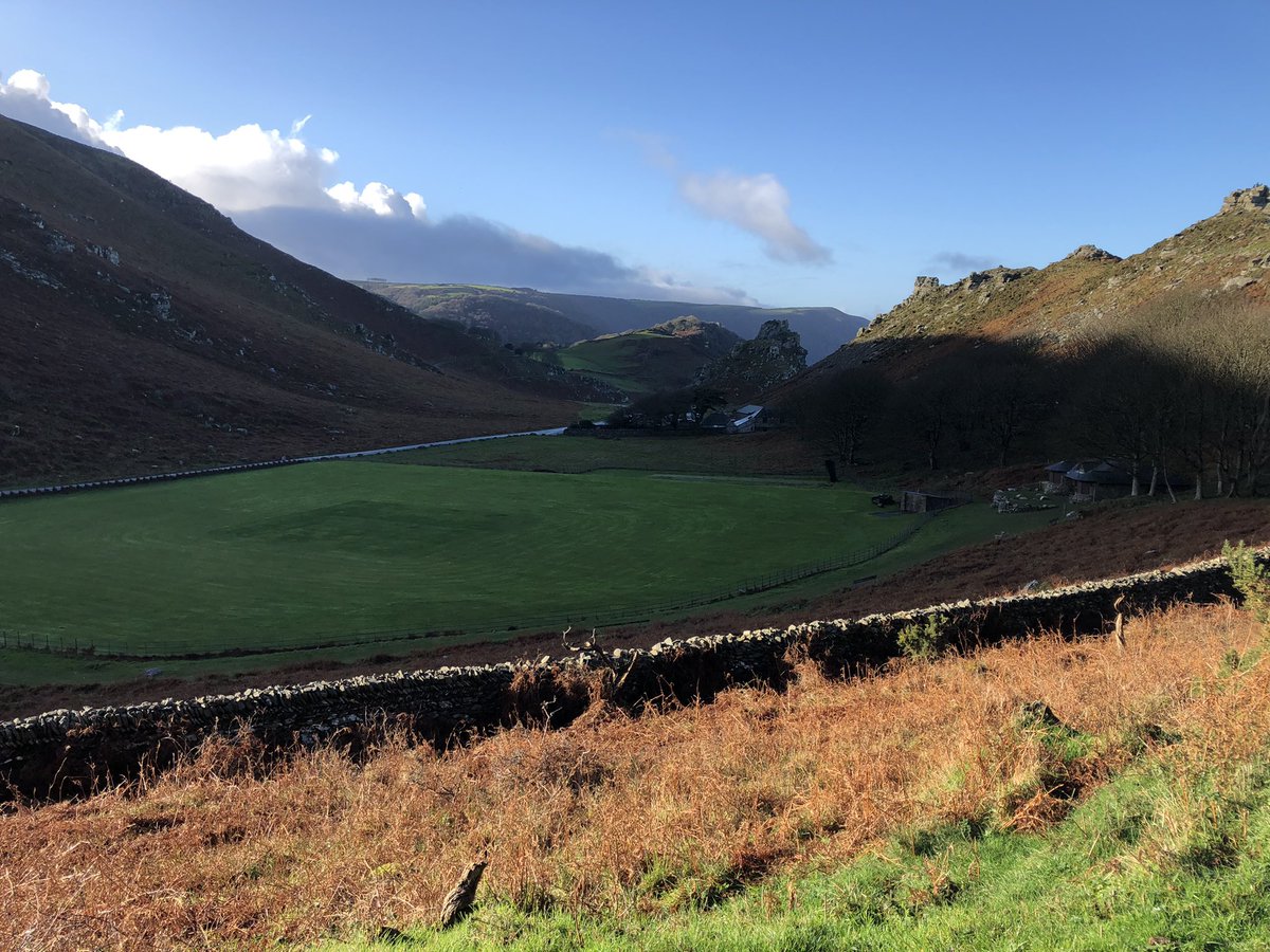 Boxing stroll around the Valley of Rocks. Lovely day 👍🙂