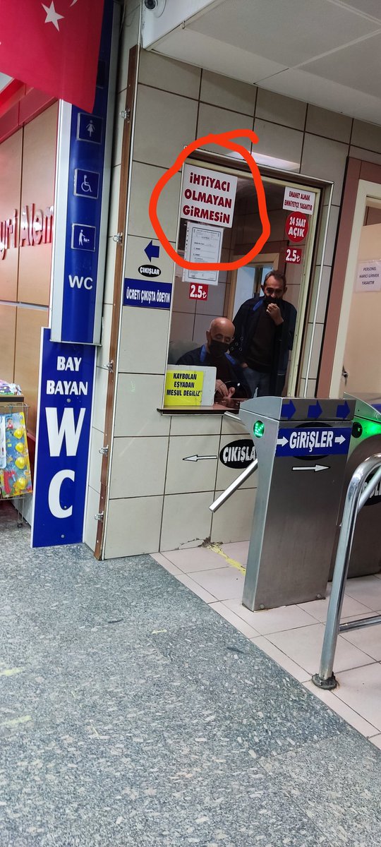 Kızılay'ın iftar çadırı değil Aşti'de tuvalet...