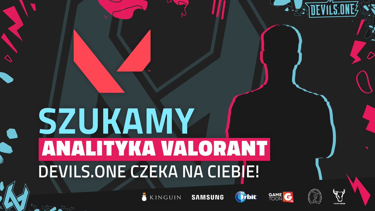 devils1gg's tweet photo. Halo, halo mamy małe ogłoszenie!🔥

Poszukujemy analityka do naszej dywizji Valoranta! Jeśli chcesz spróbować swoich sił, to wypełnij formularz https://t.co/4w6ztcYsZ7 i spokojnie czekaj🤩

Deadline: 5.01.2022 roku🔥 Powodzenia!😈 https://t.co/Xi6eFodXJn