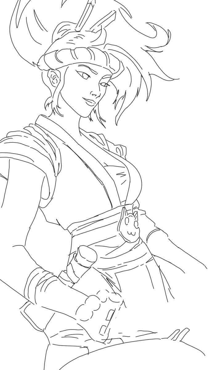 Gemeee_'s tweet photo. Bonsoir @RiotSupportFR !
J'aimerai beaucoup avoir le skin sashimi d'Akali mais seulement il me manque 25RP :( J'ai réalisé un dessin pour le coup et je voulais savoir si c'était possible d'obtenir les RP manquants sur mon compte Gemenox ! En espérant que ça vous plaise :) https://t.co/vxsev7bGhU