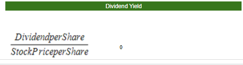 37. Dividend YieldLa rentabilidad de los dividendos es un ratio financiero que mide el valor anual de los dividendos recibidos en relación con el valor de mercado por acción de un valor.
