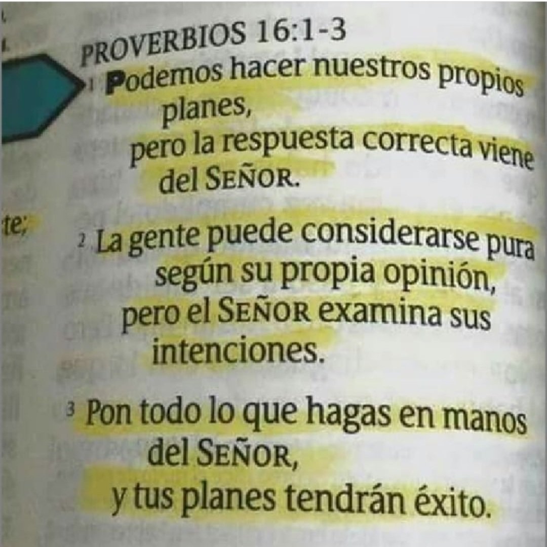 Andrickson's tweet photo. ¡PON TODOS TUS PLANES EN LAS MANOS DE DIOS! https://t.co/UbQzY4hcK2