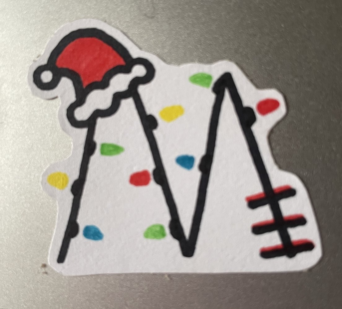 MonsterAMusical's tweet photo. My daughter made this awesome Holiday Monster logo! #MonsterMusical #MusicalTheater #Theater https://t.co/FXeHfavHoJ
