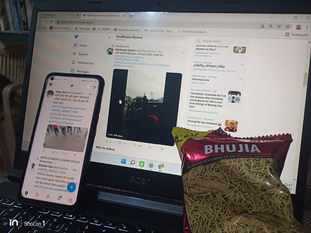 kaalinbhaiya420's tweet photo. आज ट्वीटर भी परेशान हो जाये कुछ इस प्रकार दबदबा है @AKTU_Lucknow के छात्रों का 😂😂 
#एकेटीयू_ऑनलाइन_परीक्षा
#AKTUStudentLiveMatters
@myogiadityanath @narendramodi @JitinPrasada @anandibenpatel @AktuStudents @Aktuchhatrsangh https://t.co/J1n2IrZELK