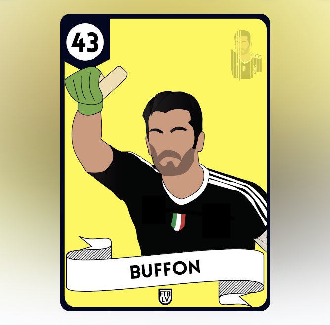 FootbalLoverNFT's tweet photo. This is a Gianluigi Buffon #NFT trading card ⚽️ We have #NFTcollectibles for every soccer / football fan out there 🏟 Join the FootbalLoving Team and spread the word, we appreciate a retweet 🤗 #NFTs #nftcollectors #nftcollector #NFTCommmunity https://t.co/hfsIQ2eON5