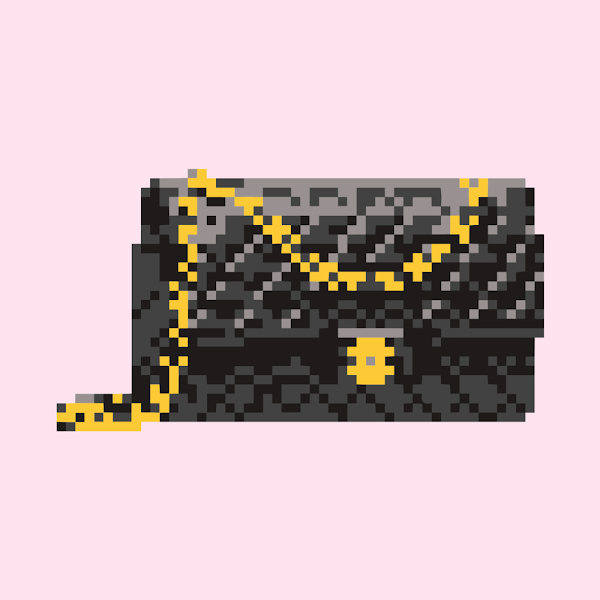 nftclassicbag's tweet photo. Classic Bag #00100 has sold for 0.05ETH!!! This is a holy grail!!! 🖤💛🖤💛 The black bag with gold hardware!!!! A truly authentic CHANEL style!! https://t.co/nY3jvZ47H8