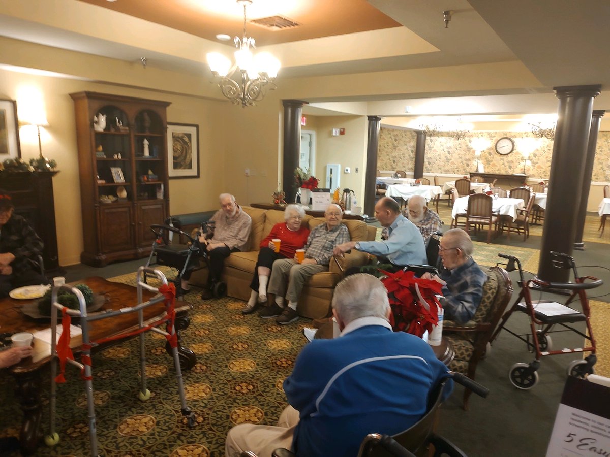 V_OakRidge's tweet photo. This morning we had our men's breakfast. Everyone had a great time getting together with good food and good friends. Special thanks to our volunteer Darrell for helping. The guys decided next months meal Eric is going to have a January grill out. https://t.co/Z9RxR5uM3m