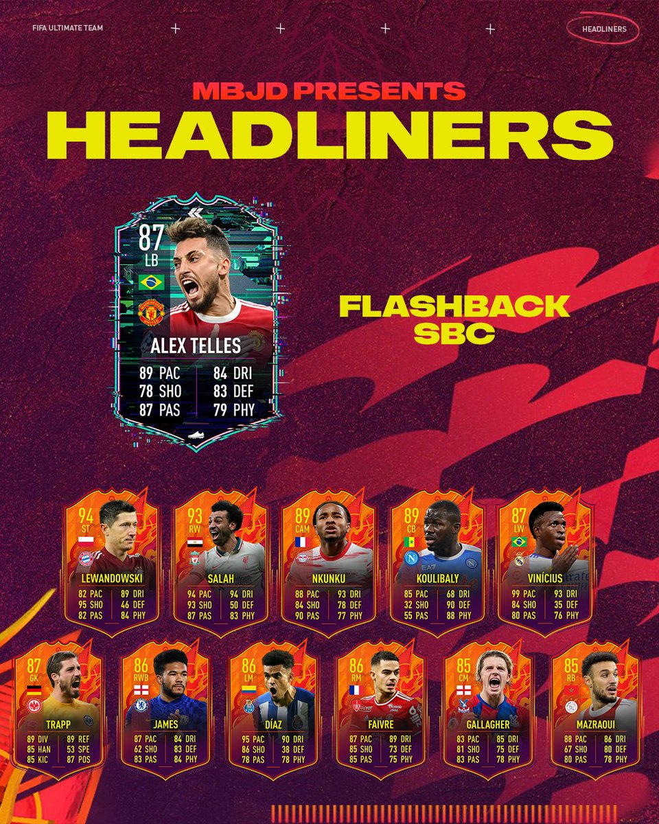 MBJDesigns's tweet photo. #FIFA22 Headliner Prediction๐
Ft. 94 Lewandowski ๐ต๐ฑ 93 Salah ๐ช๐ฌ 89 Nkunku ๐ซ๐ท
Some of the most in-form players in world football right now, who would you like to see in Team 1?๐
#FUT #Headliner #MBJDesigns https://t.co/8GS5Gr70VF