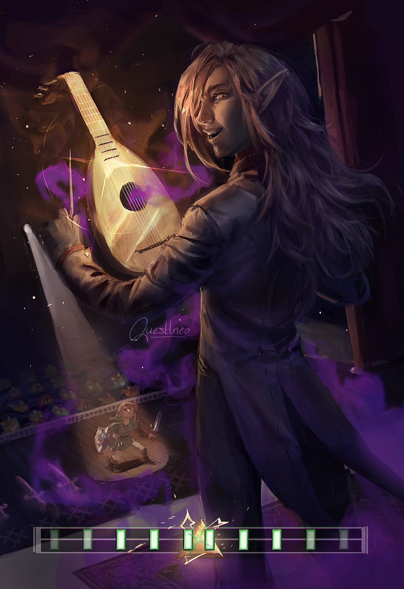 Questtneo's tweet image. Secret Santa gift gift @dear_dead_deer Still need to beat the dlc

 #cadenceofhyrule #octavo #TheLegendOfZelda