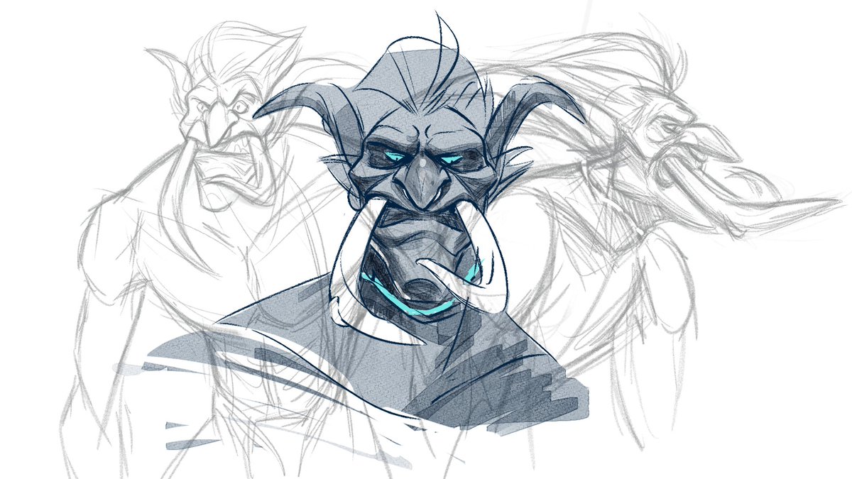 Putting this wip here as well since I barely draw nowadays and you children deserve content.
I had forgotten how his face worked and struggled big time lately.