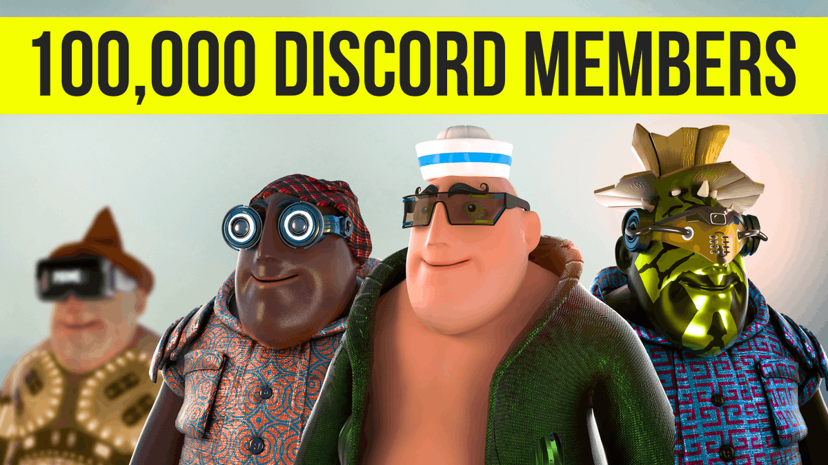 We have just passed 100,000 members on our Discord🤯

The support from our community has been amazing❤️

Join Intellectuals Club to take over the Metaverse🚀

discord.gg/briannfts

#NFT #NFTCommunity #BrianNFT