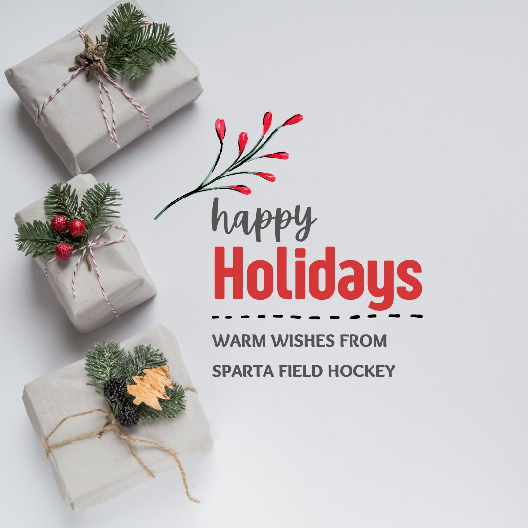 Sparta Field Hockey (@spartafh) on Twitter photo Wishing all a Happy Holiday and a Wonderful New Year! #spartafh #spartapride <a href="/Sparta_Schools/">Sparta Twp. Schools</a> <a href="/SpartaAthletics/">Sparta Athletics</a> <a href="/Sparta_HS/">Sparta High School</a> <a href="/Dr_Lazzara/">Edward Lazzara</a> Wishing all a Happy Holiday and a Wonderful New Year! #spartafh #spartapride <a href="/Sparta_Schools/">Sparta Twp. Schools</a> <a href="/SpartaAthletics/">Sparta Athletics</a> <a href="/Sparta_HS/">Sparta High School</a> <a href="/Dr_Lazzara/">Edward Lazzara</a>