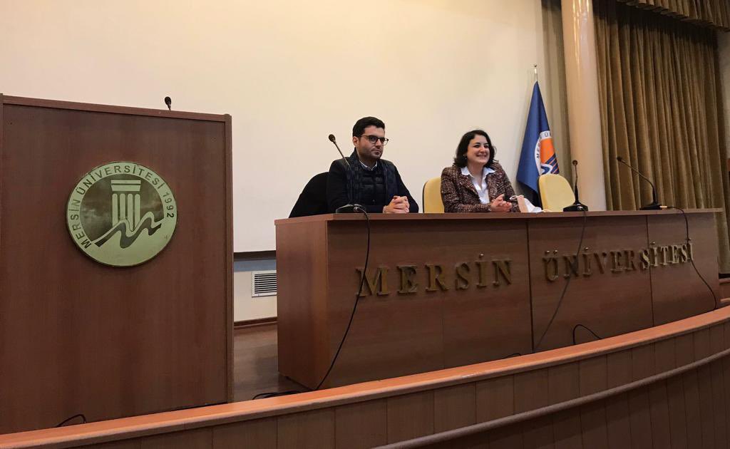 bruxircle's tweet photo. 🇪🇺#Bruxircle Adana ve Mersin Ziyareti🇹🇷
#ÇukurovaMED #PlacementConsortium Project kapsamında #TeachingMobility ile dördüncü olarak #MersinÜniversitesi’ni ziyaret ettik. Avrupa’da Eğitim&Kariyer Olanakları ile Brüksel’de Lobi Faaliyetleri hakkında bilgi&deneyimlerimizi paylaştık. https://t.co/jJlk4aonlM