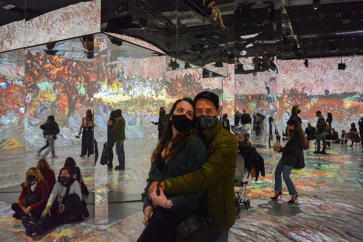 It's SAFE to GOGH! 🌻🌆

🌻 Visitors at Immersive Van Gogh required to present proof they have received at least one dose of a COVID-19 Vaccine
🌻 Face coverings required for all
🌻 Reduced capacity in line with state guidelines

🎟️: bit.ly/IVG-NY

#VanGoghNYC