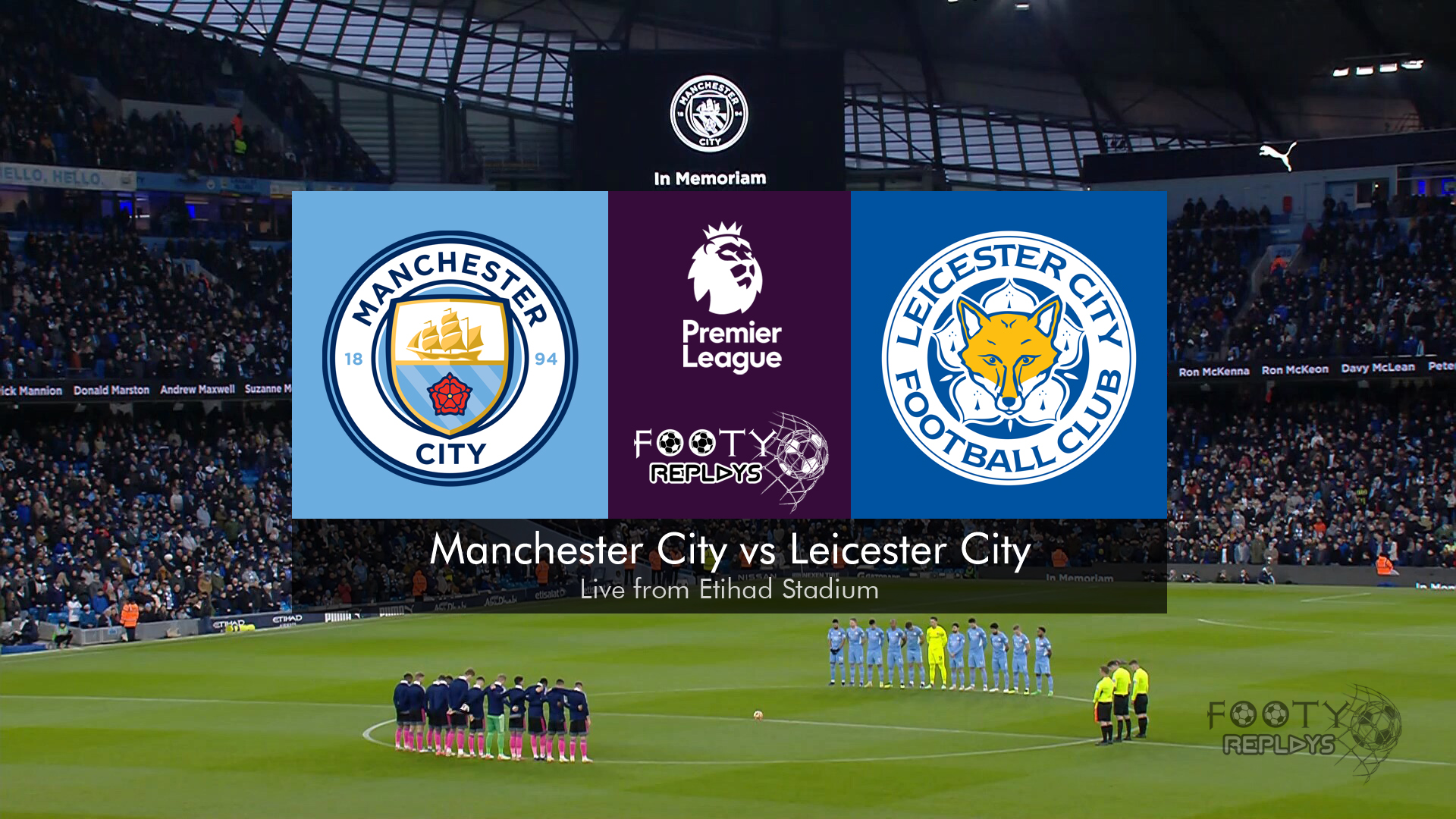 Manchester City vs Leicester City 26 December 2021