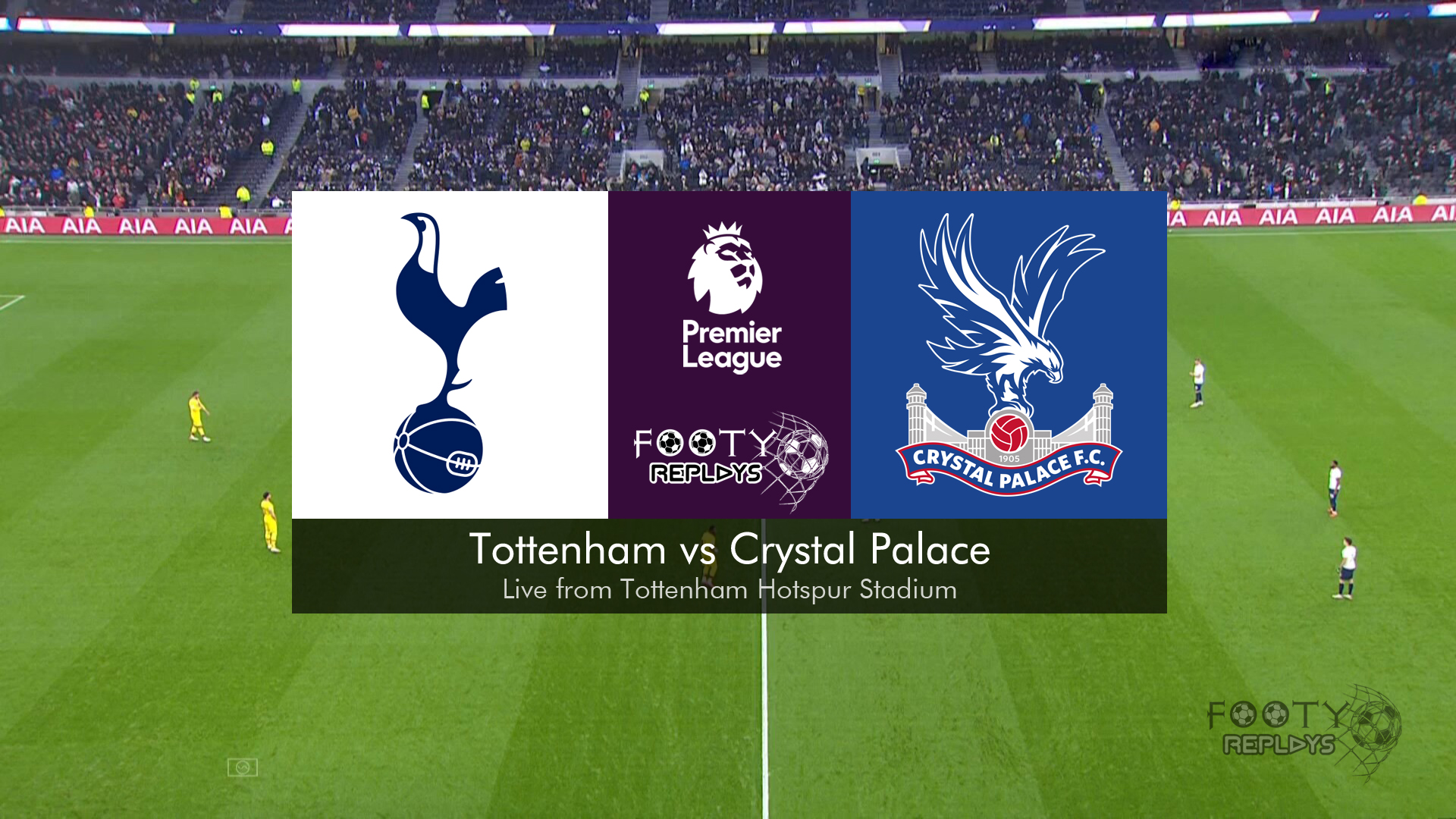Tottenham vs Crystal Palace 26 December 2021