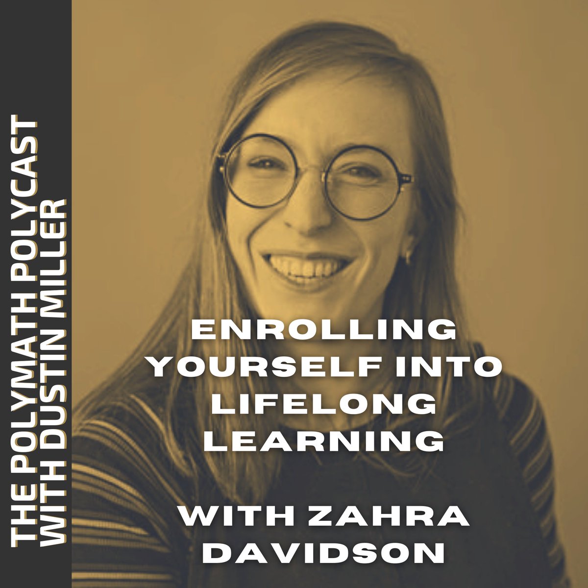 polyinnovator's tweet photo. This time we are talking with Zahra Davidson @ZahraDavidson the Chief Exec &amp; Design Director @EnrolYourself on #thepolymathpolycast. We talked about the #future of #education, lifelong learning, and more!

Watch it here:
https://t.co/Q6KhihpG5X https://t.co/otqQMH7y8Q