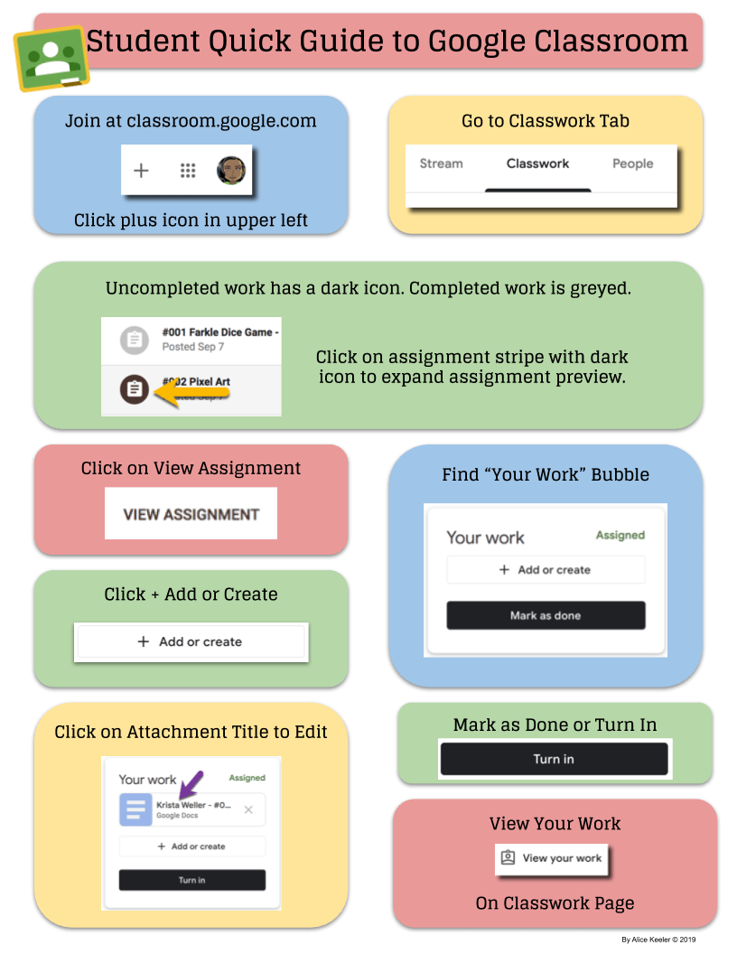 alicekeeler's tweet photo. Student Guide to Google Classroom  
#googleEDU #googleClassroom

https://t.co/UVZVtz52XR https://t.co/Pntfb4QQsG