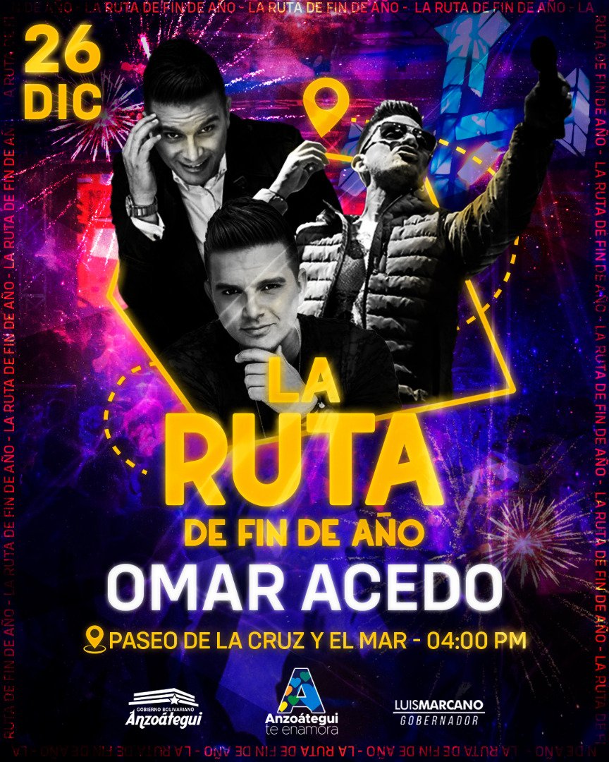 anzoateguigob's tweet photo. #Dom26|| Hoy #Anzoátegui vivirá "La ruta de fin de año" un gran espectáculo musical para toda la familia en el Paseo La Cruz y el Mar de Puerto La Cruz.
Desde las 04:00 PM @omaracedo @OmarEnriqueVzla @soyrein https://t.co/3D7nqsje2M