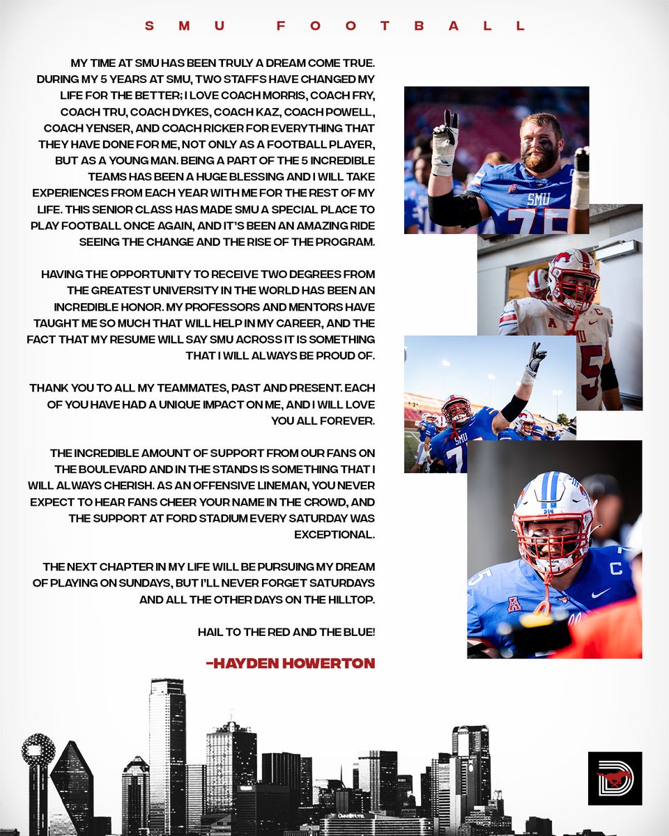 H_Howerton75's tweet photo. Thank you SMU. https://t.co/5bgh4ovm1v