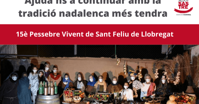 No et perdis aquesta oferta de  <a href="/calaixsastresf/">Calaix de Sastre</a>: Del 27 al 30 de desembre, el Pessebre Vivent de Sant Feliu de Llobregat #reconnectatFemturisme #reconnectatCatalunya ow.ly/O09630s56Ur