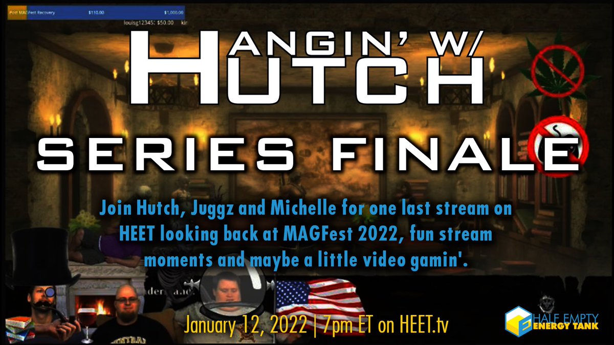The end of HEET is soon.

Come celebrate 10 years of video game streams while Hanging with <a href="/ItsTheHutch/">Hutch</a> one last time!