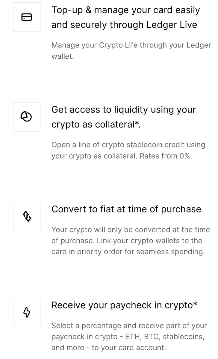 CryptoTutorialN's tweet image. Nano Ledger holders sign up for free crypto card. cl-cards.com/waiting-list/r… #btc #ledger #crypto