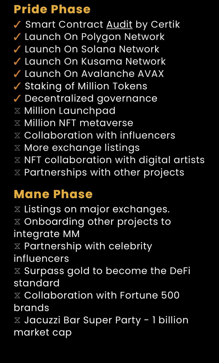 millionhq's tweet photo. Big things are coming for #MillionToken! TechLead is tackling every roadmap goal, so look forward to major CEX listings, a Launchpad, influencer promotion and more progress with the 1st #WEB3 social media network in history 👉 https://t.co/s6hqhCTeiK 

#shiba #doge #floki #crypto https://t.co/of6PhHFUcE